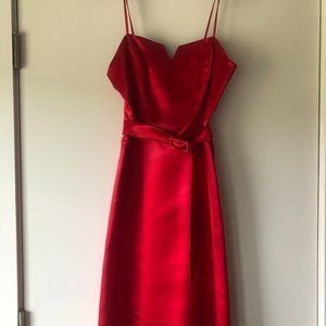 Women's Red Dress